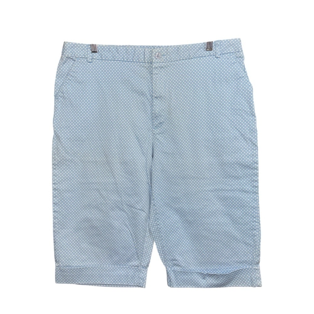 Hannah Blue Polka Dot Shorts size 16🌺